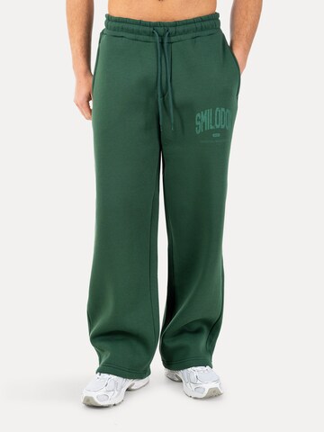 Smilodox Loosefit Oversize Jogginghose Oswin in Grün: Vorderseite