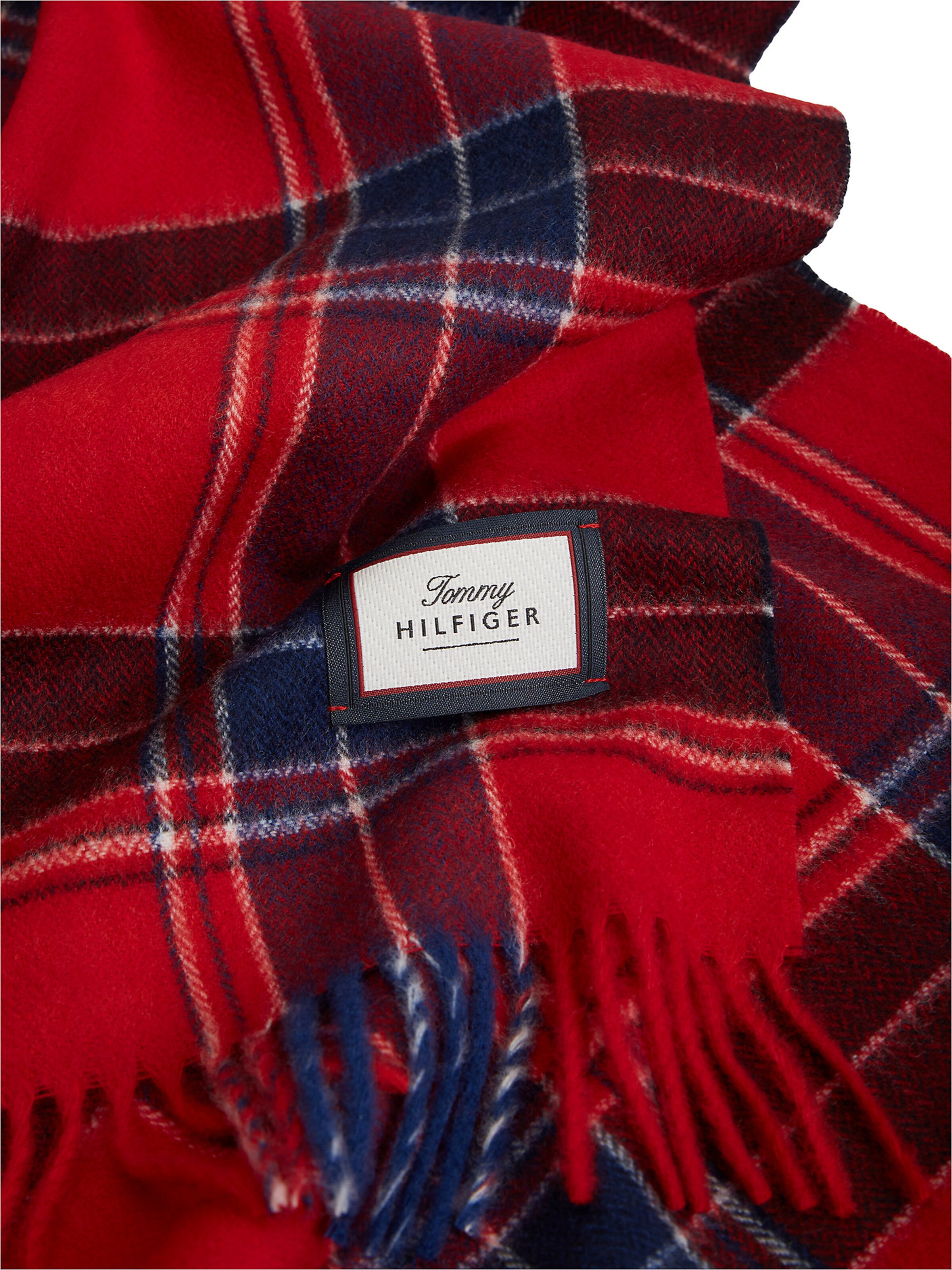 TOMMY HILFIGER Scarf in Red
