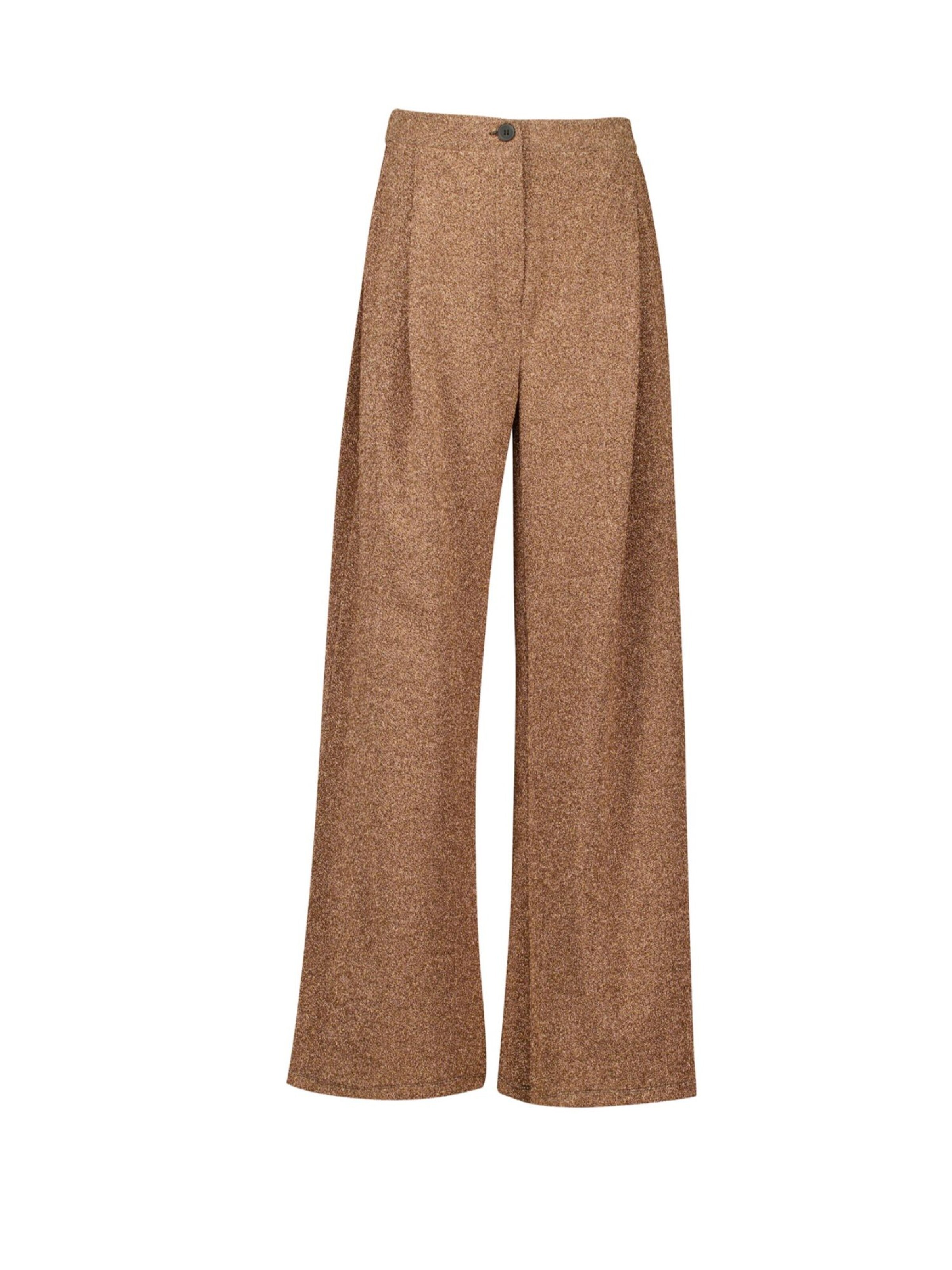 Loosefit Pantalon Deeluxe en marron : devant
