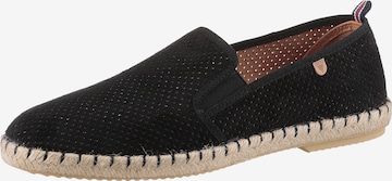 VERBENAS Espadrilles 'Tom Pacific' in Schwarz: Vorderseite