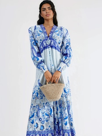MSN Collection Obleka 'Maxi' | modra barva