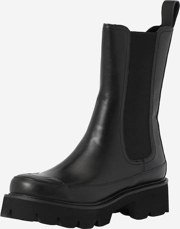 ILSE JACOBSEN - Botas chelsea em preto: frente