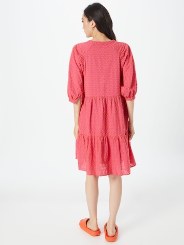 Flowers for Friends Shirt Dress in Pink