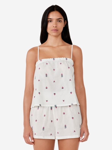 ETAM - Camiseta para dormir en blanco