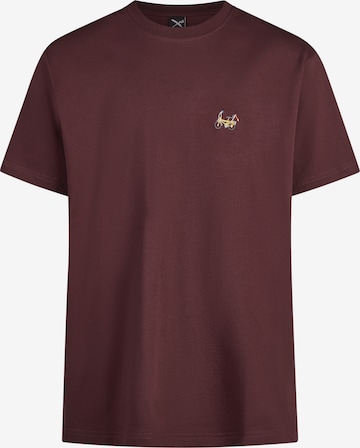 Iriedaily Shirt 'Bonacycle' in Red: front