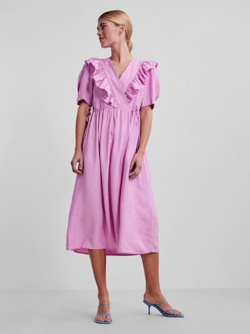 Y.A.S Платье-рубашка 'Orima' в Ярко-розовый