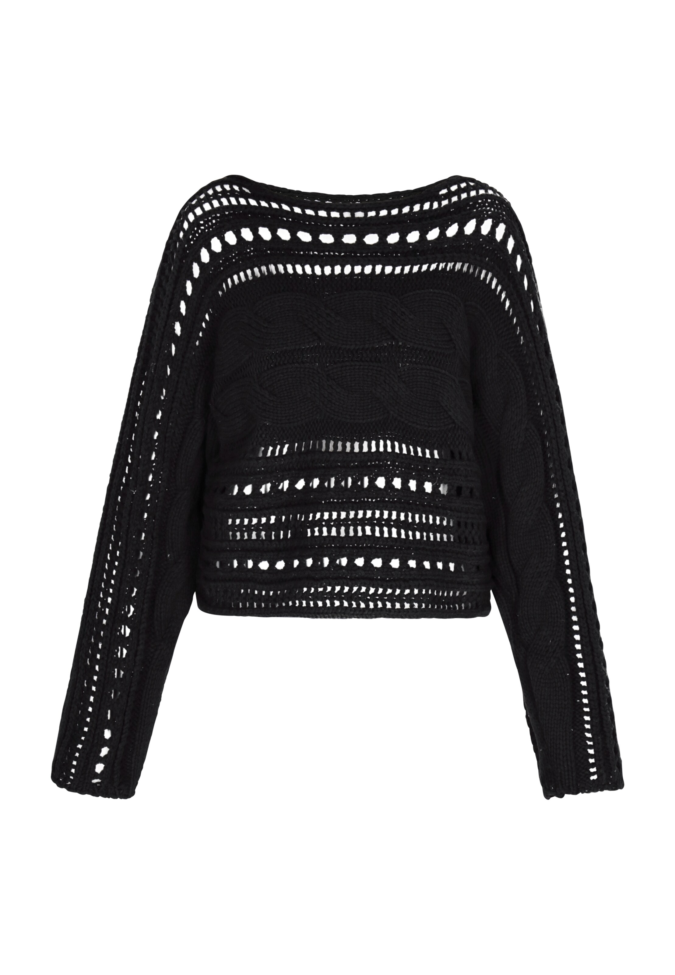 NAEMI Pullover i sort, Produktvisning