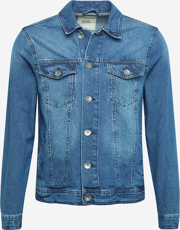 Redefined Rebel Between-Season Jacket 'Marc' in Blue: front
