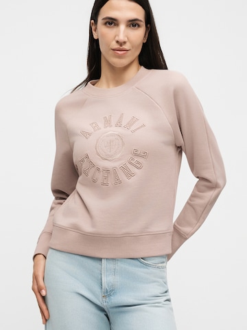 Felpa di ARMANI EXCHANGE in rosa