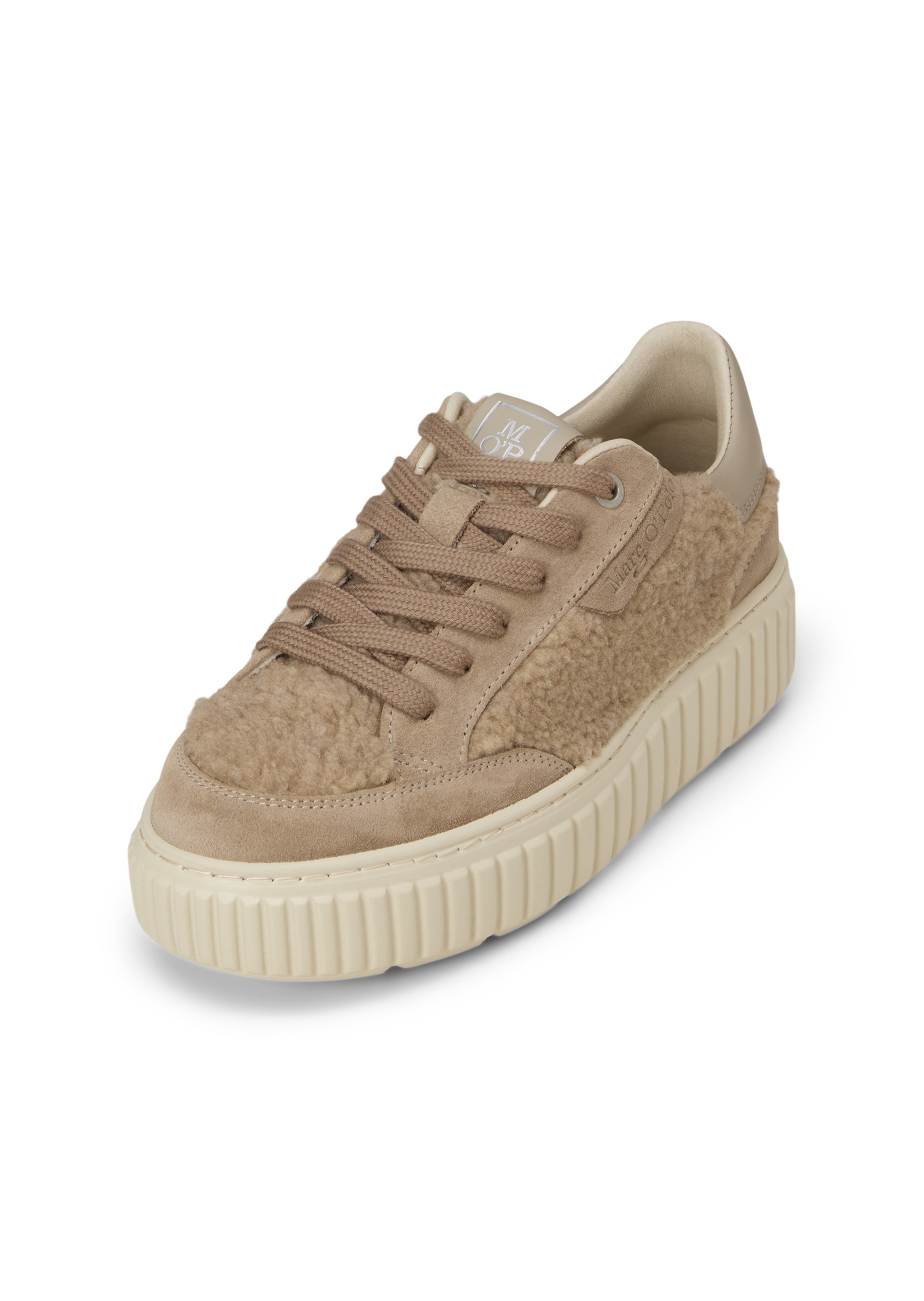 Marc O'Polo Sneaker in Braun: Vorderseite