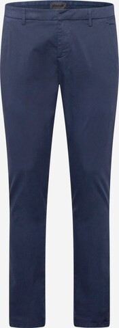 Dondup Slimfit Chino in Blauw: voorkant