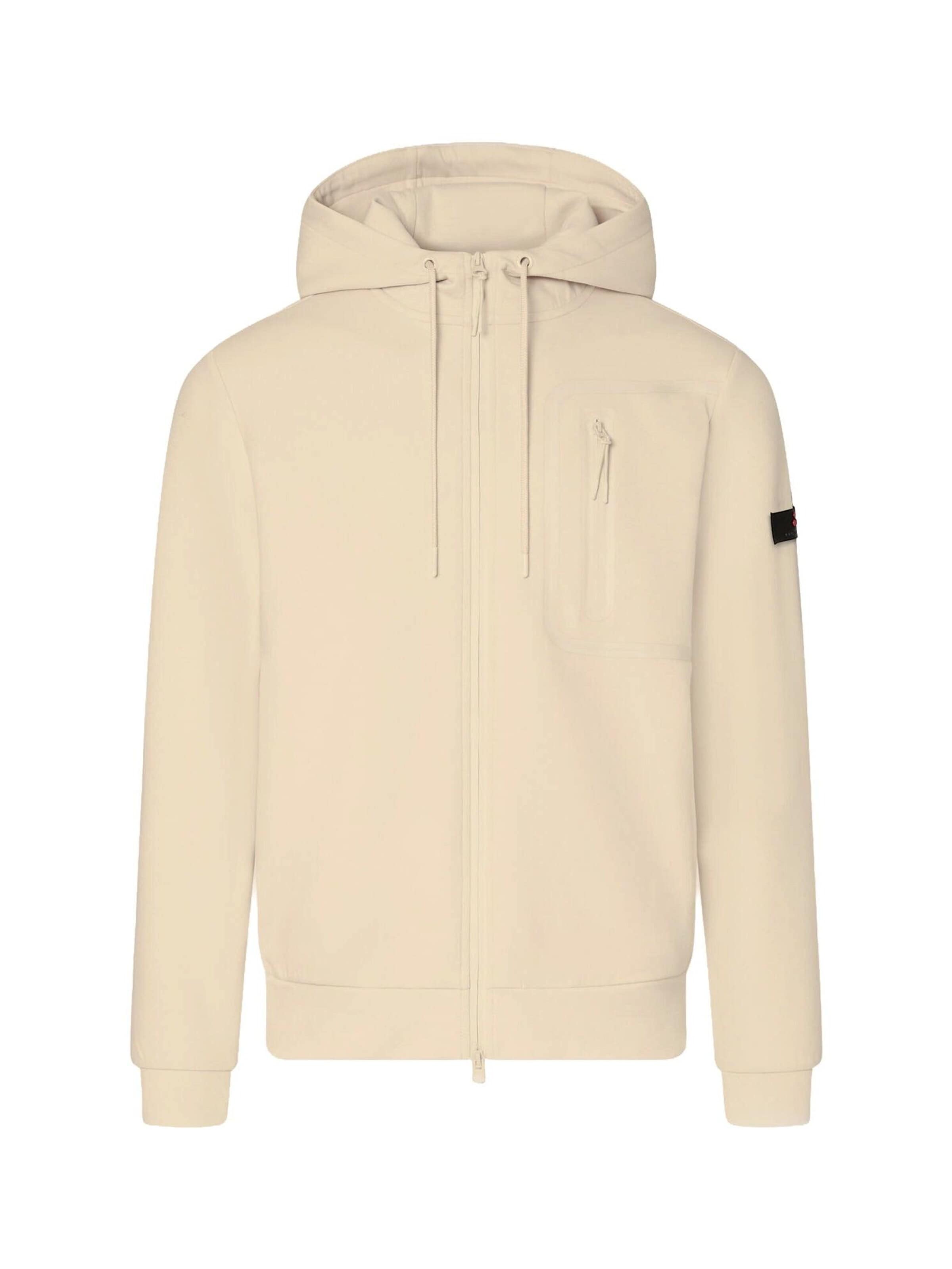 Peuterey Sportsweatshirt 'PEUTEREY PARKER 03 FELPA'‌‌‌‌‌‌‌ in Beige: Vorderseite