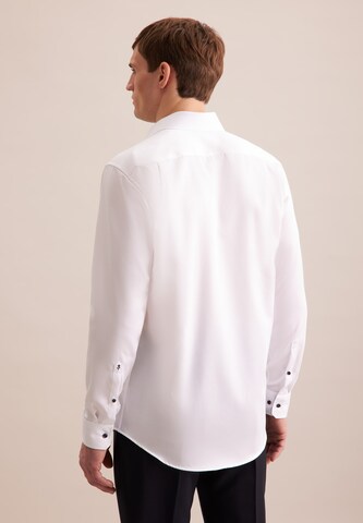SEIDENSTICKER Regular fit Business shirt 'Smart Essentials' in White
