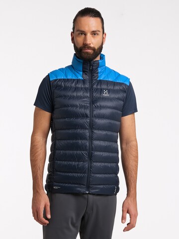 Haglöfs Sports Vest 'L.I.M Down' in Blue: front