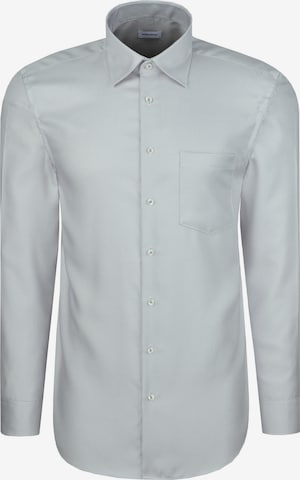 SEIDENSTICKER Regular fit Overhemd 'Schwarze Rose ' in Beige: voorkant