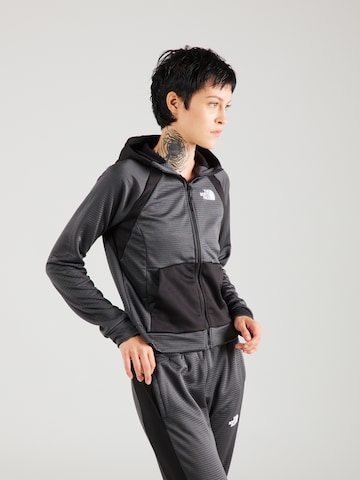 THE NORTH FACE Functionele fleece jas in Grijs: voorkant