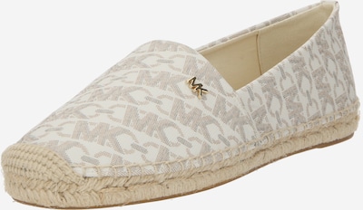 MICHAEL Michael Kors Alpargatas 'KENDRICK' en crema / beige oscuro / gris basalto, Vista del producto