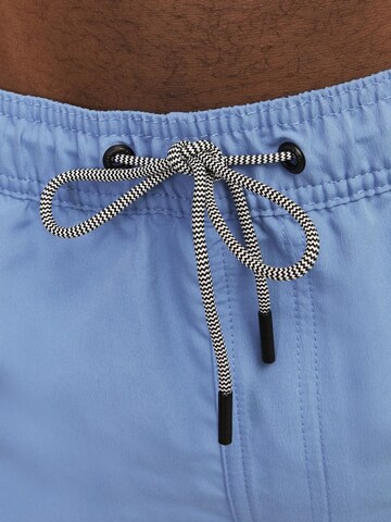 JACK & JONES Kratke kopalne hlače 'FIJI SWIM' | modra barva