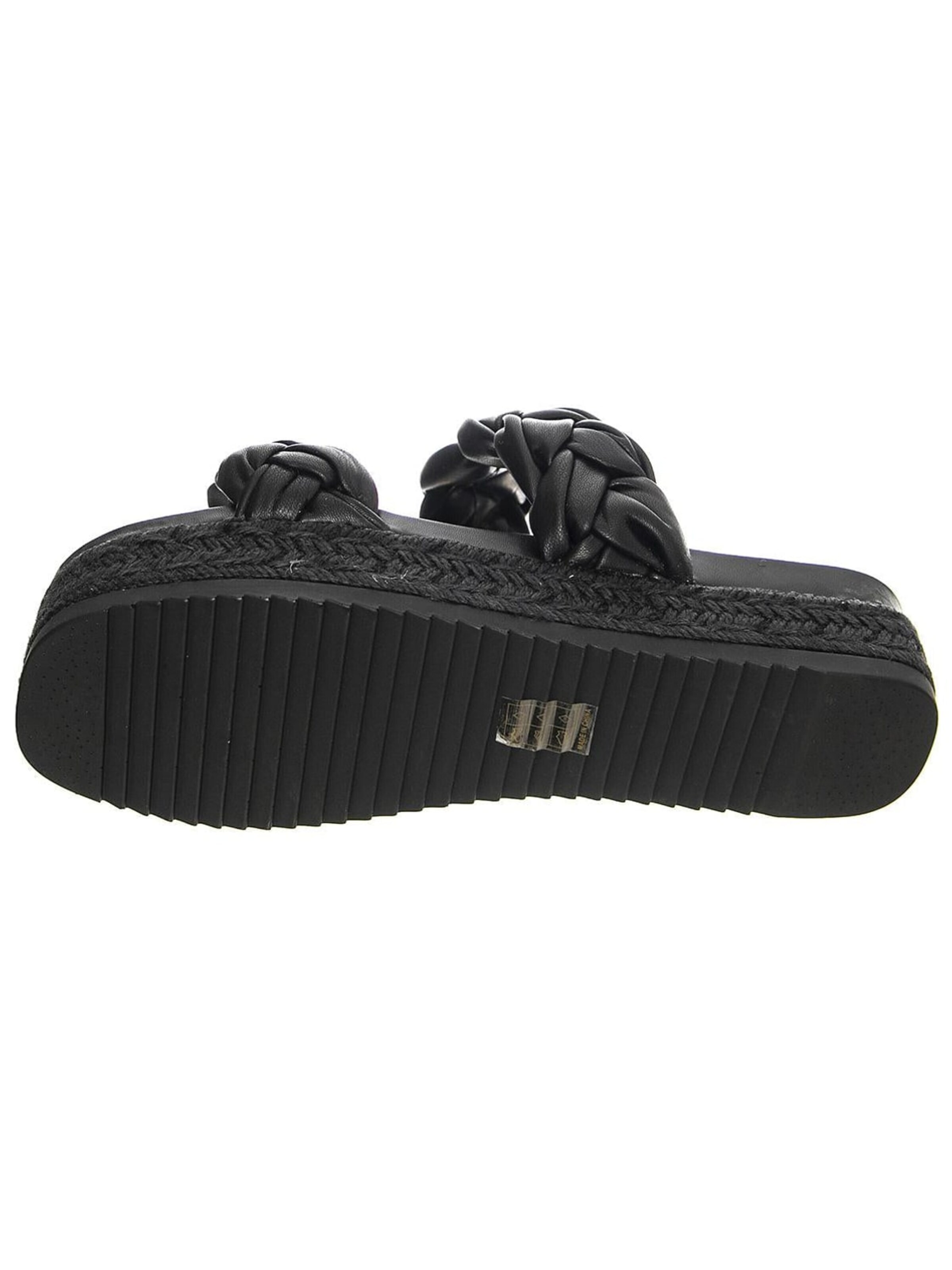 STEVE MADDEN Sandały 'Womens Gist Black / Black Sandals' w kolorze czarny