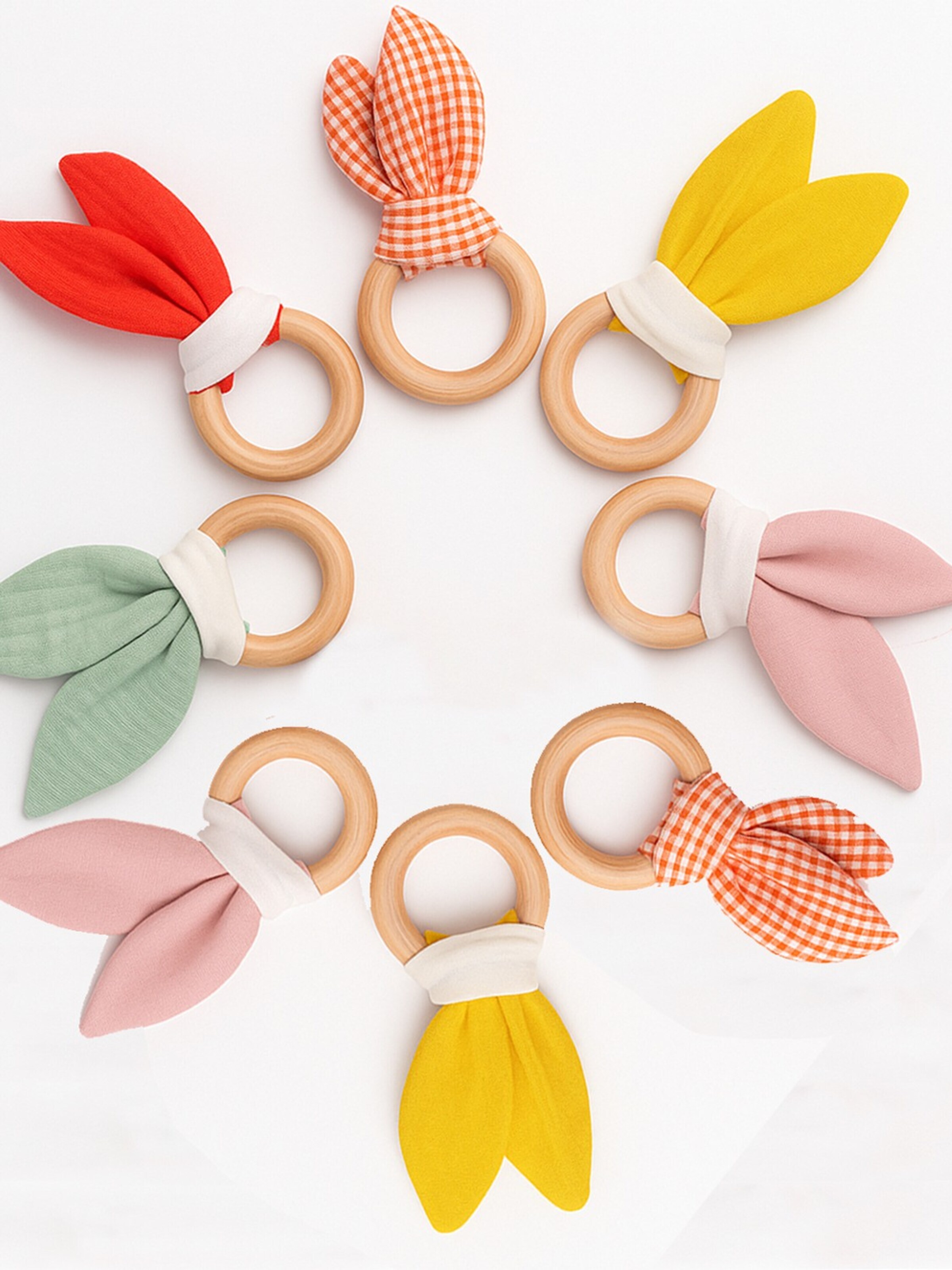 Bijou 'Teething' PAPATE en jaune