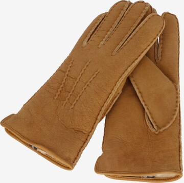 JOOP! Full Finger Gloves in Brown