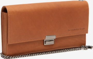 The Chesterfield Brand Wallet in Orange: front