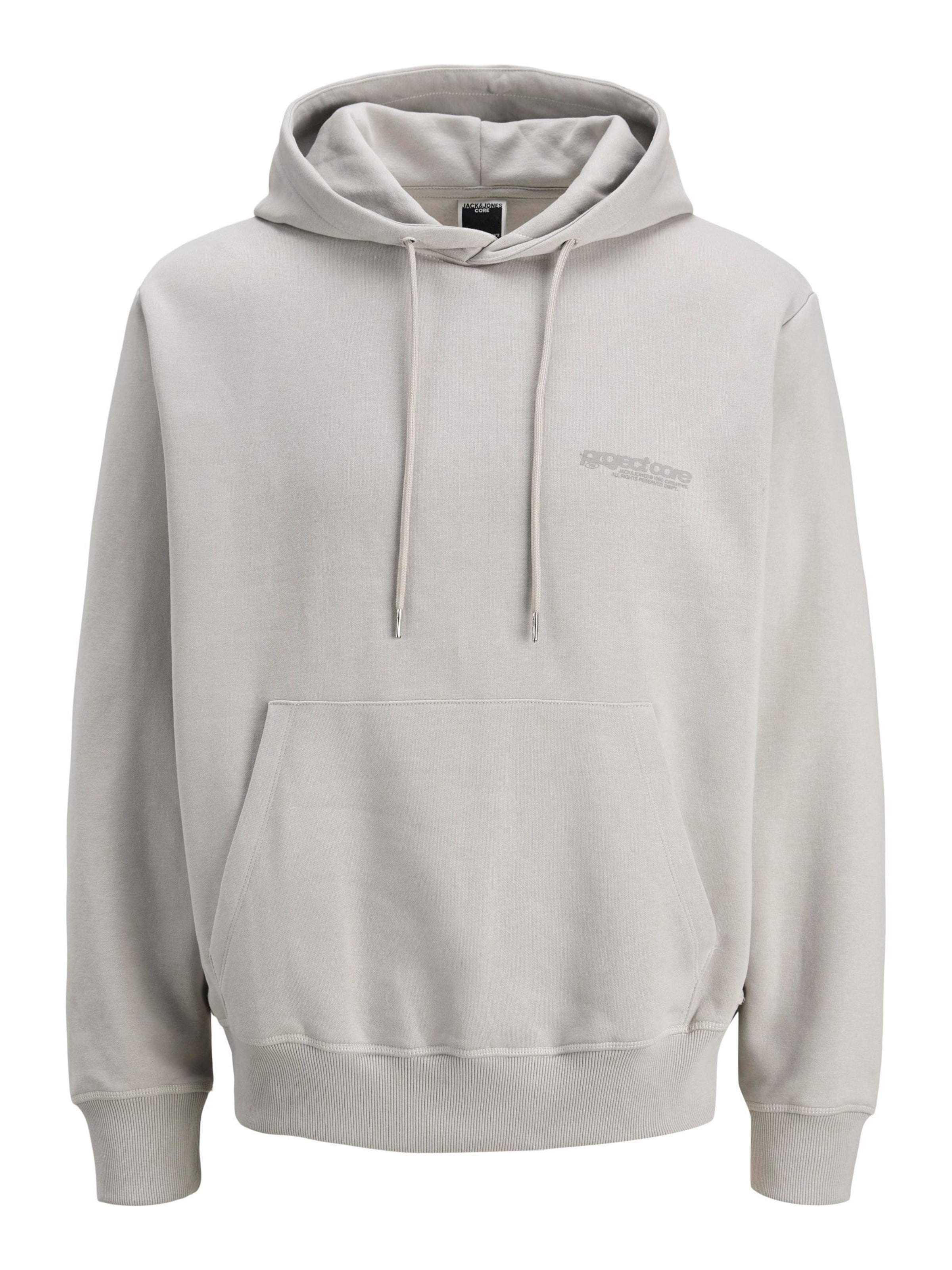 Sweat-shirt 'Union' JACK & JONES en gris : devant