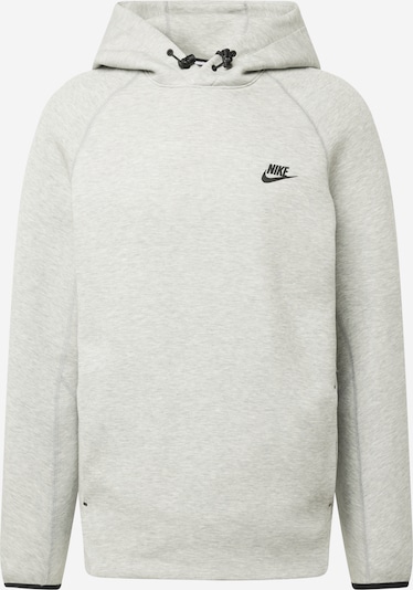 Nike Sportswear Суичър в сив меланж / черно, Преглед на продукта
