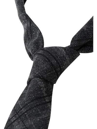 SEIDENSTICKER Krawatte in grau / anthrazit / hellgrau / schwarz, Produktansicht
