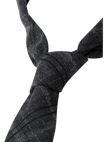 Cravate SEIDENSTICKER en gris : devant