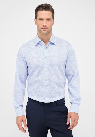 ETERNA Regular fit Overhemd in Blauw: voorkant
