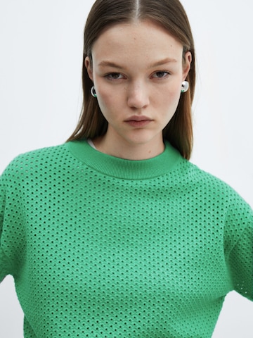 MANGO Sweater 'PAOLA' in Green