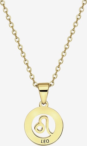 Lucardi Necklace in Gold: front