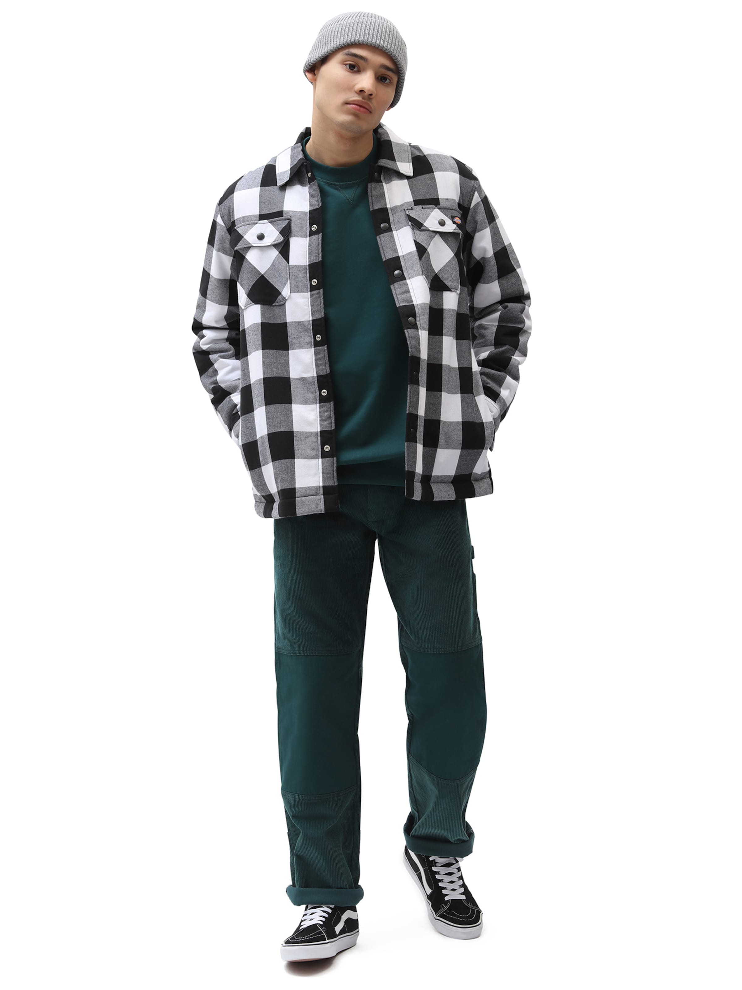 DICKIES - Regular Fit Casaco meia-estação 'SACRAMENTO' em preto