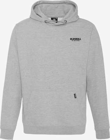 Oldskull Sweatshirt 'Basic Osk' in Grey: front