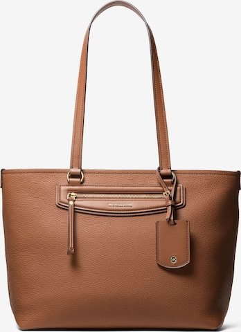 MICHAEL Michael KorsShopper torba 'Michael Kors Cabas Cuir Jet Set Travel 30S6GTVT2L Marron' - smeđa boja: prednji dio