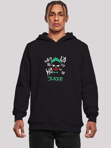 Sweat-shirt 'Suicide Squad Joker' F4NT4STIC en noir : devant