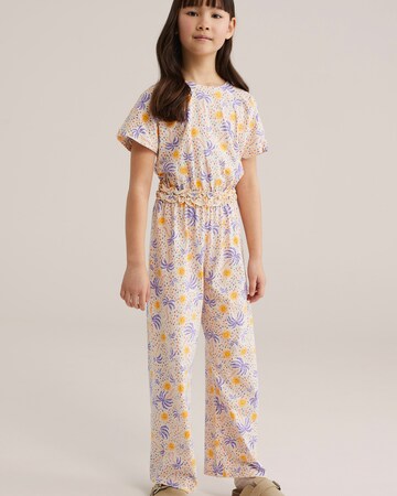 WE Fashion Комбинезон в Бежевый: спереди