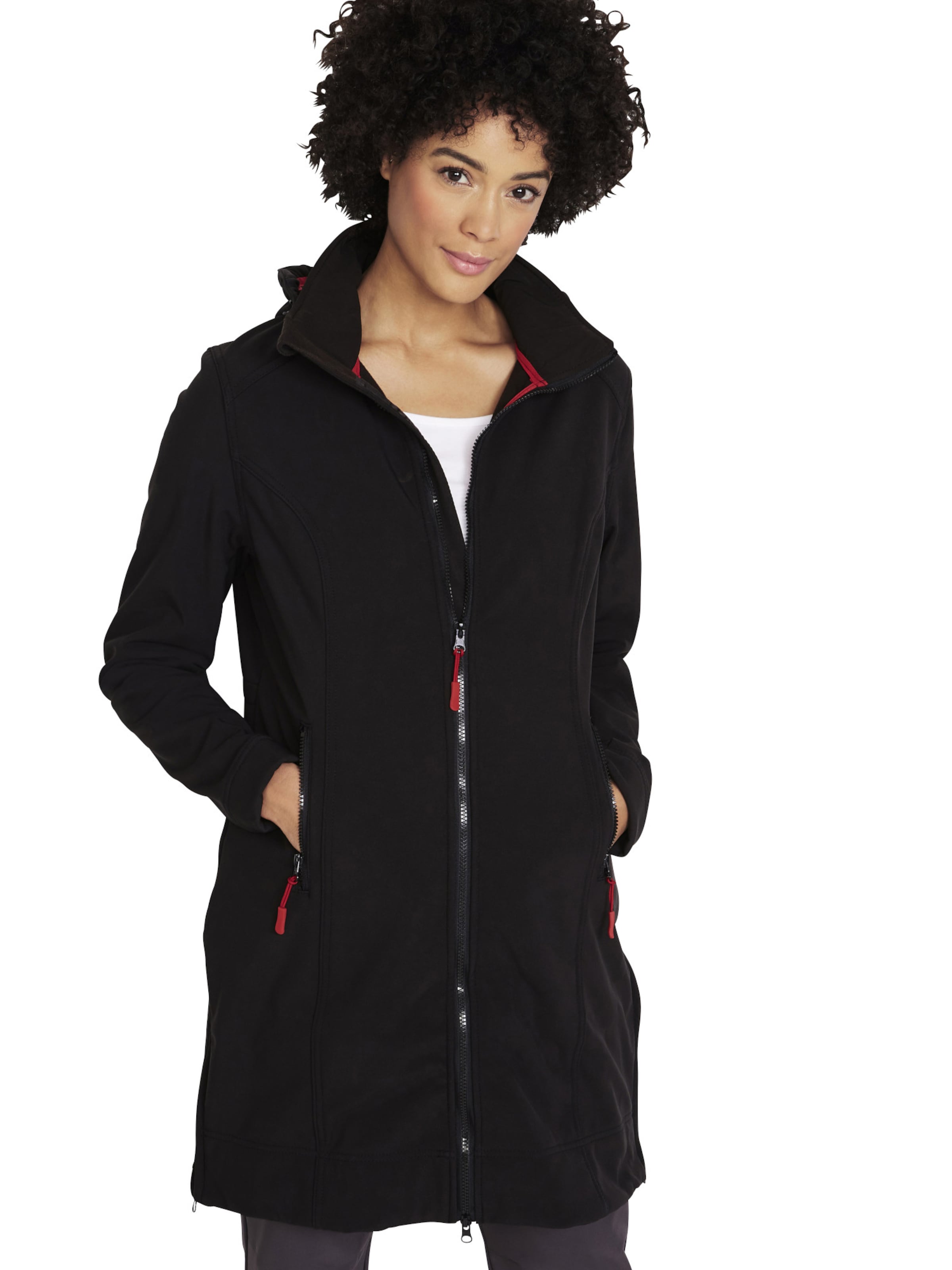 Cappotto di mezza stagione di bonprix in nero: frontale