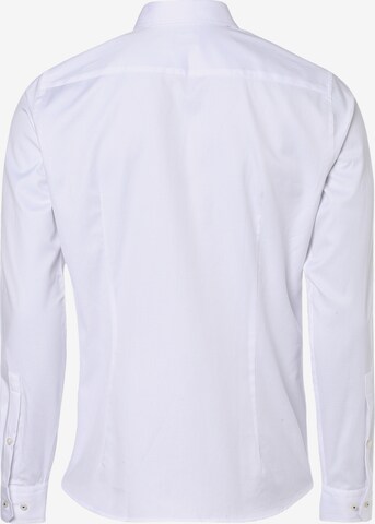 Coupe slim Chemise business 'Pit' JOOP! en blanc