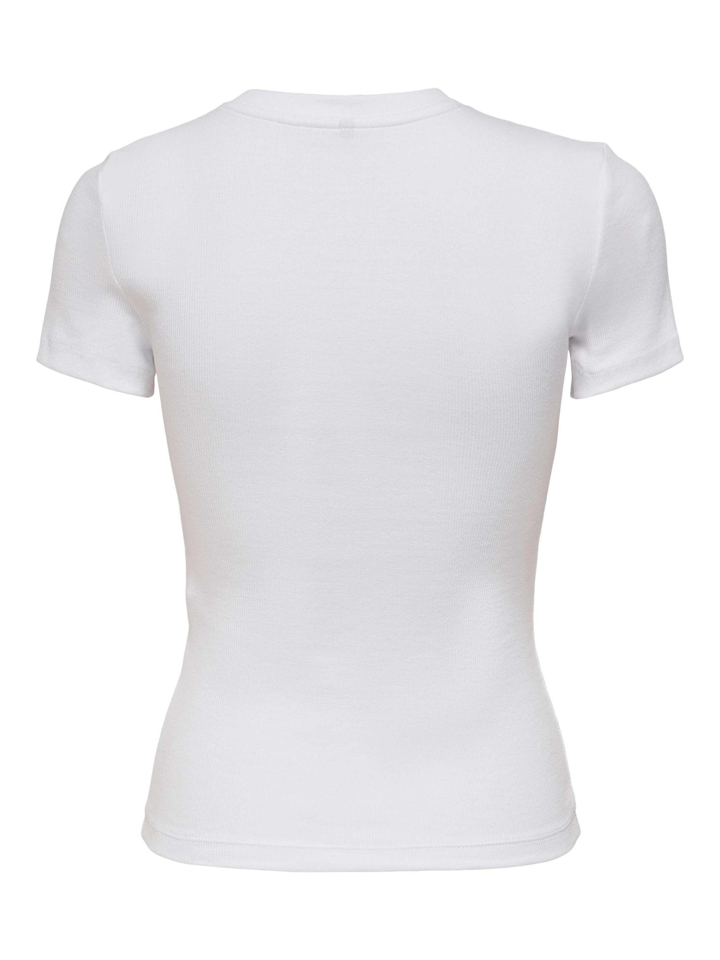 Frauen Shirts & Tops ONLY Shirt 'Clean' in Weiß - RG64445