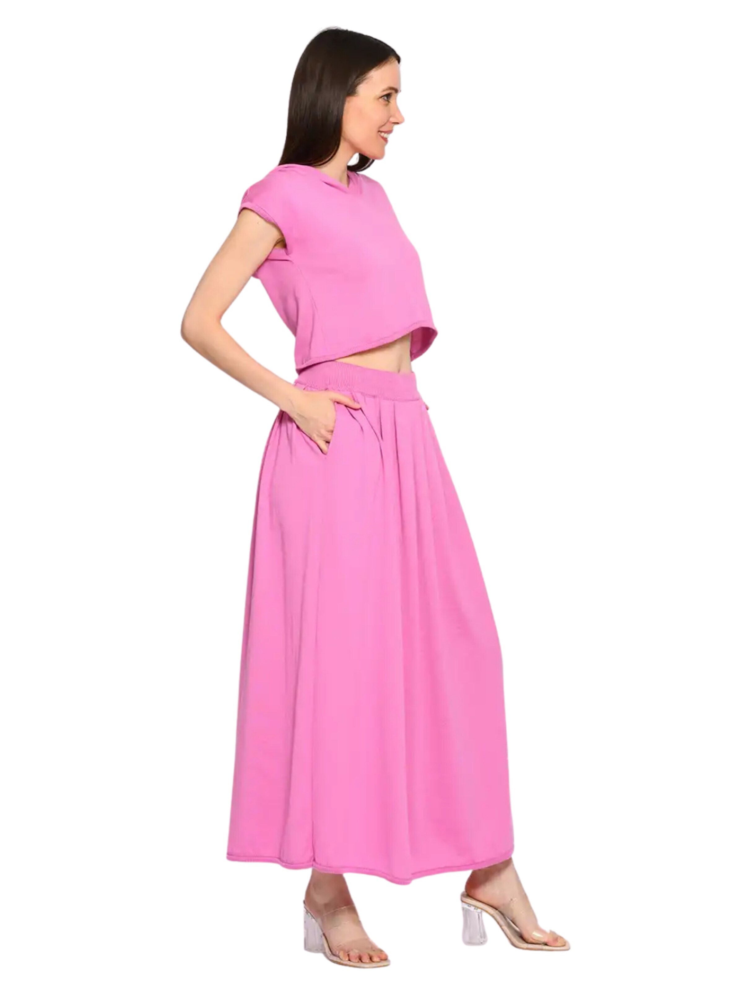 Süel knitwear - Falda 'Hanna' en rosa