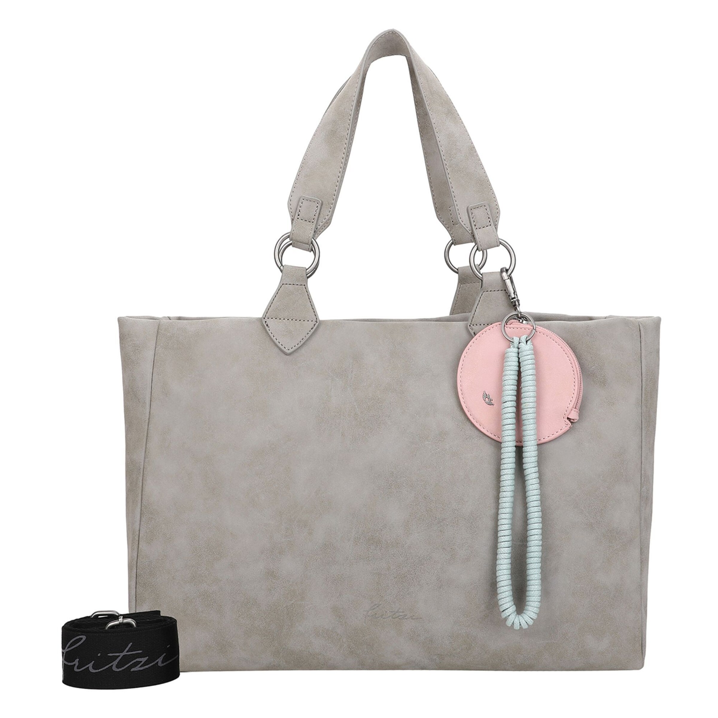 Fritzi aus Preußen Shopper 'Izzy' in Grijs: voorkant
