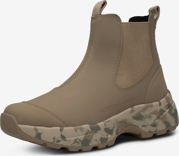 WODEN Rubber Boots 'Siri' in Grey: front