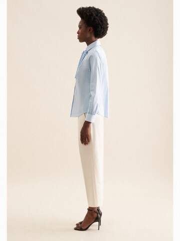 SEIDENSTICKER Blouse 'Schwarze Rose' in Blue