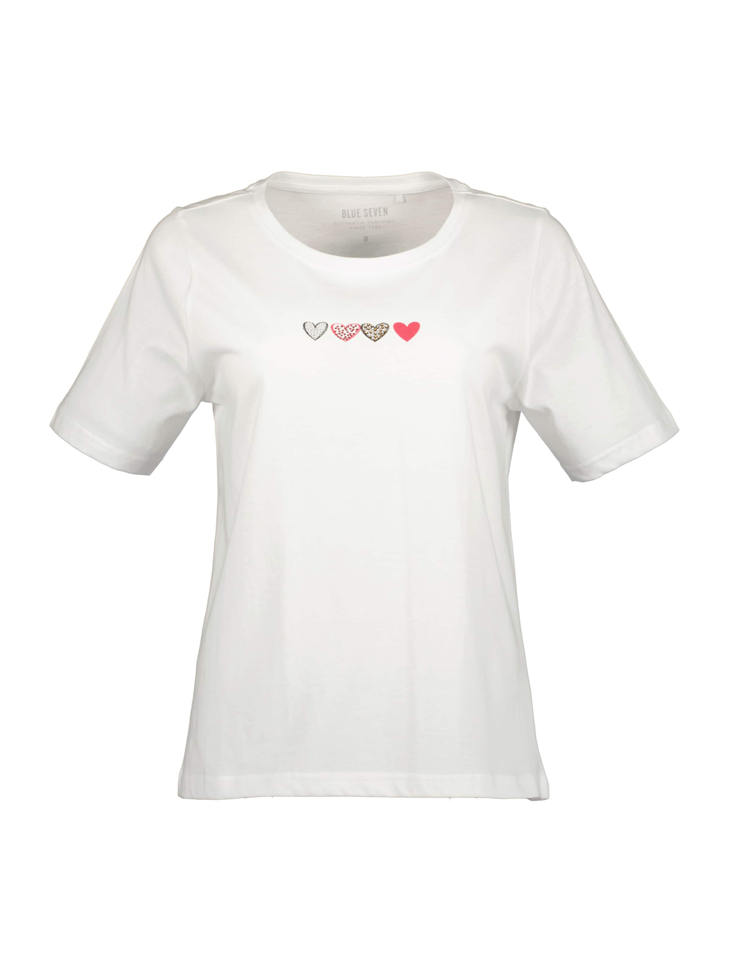 BLUE SEVEN - Camiseta en blanco: frente