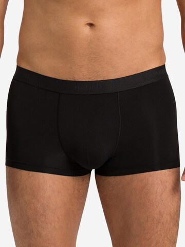 Hanro Boxershorts 'Micro Touch'‌‌‌‌‌‌‌‌‌‌ in Blau: Vorderseite
