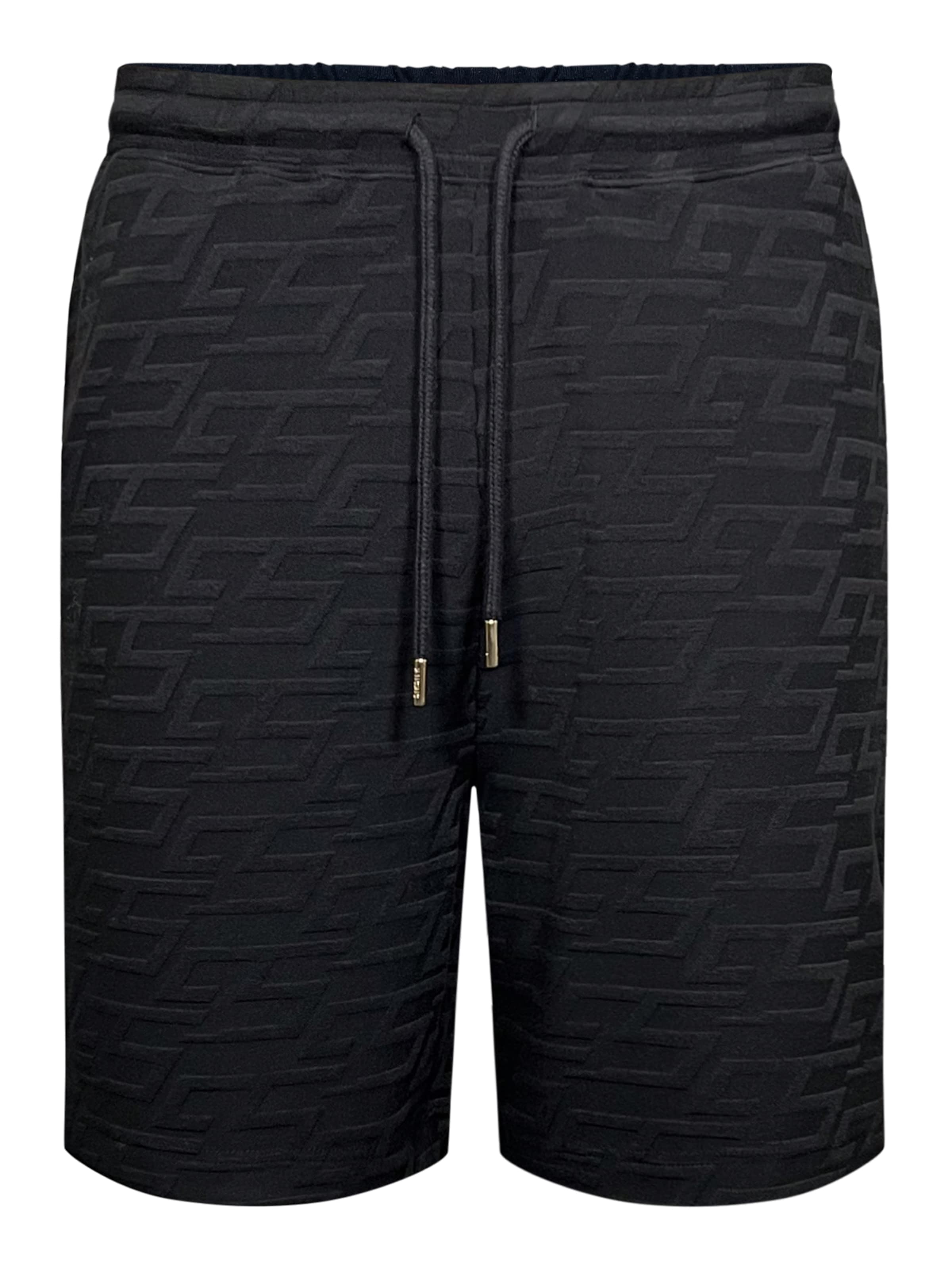 SikSilk Regular Trousers in Black: front
