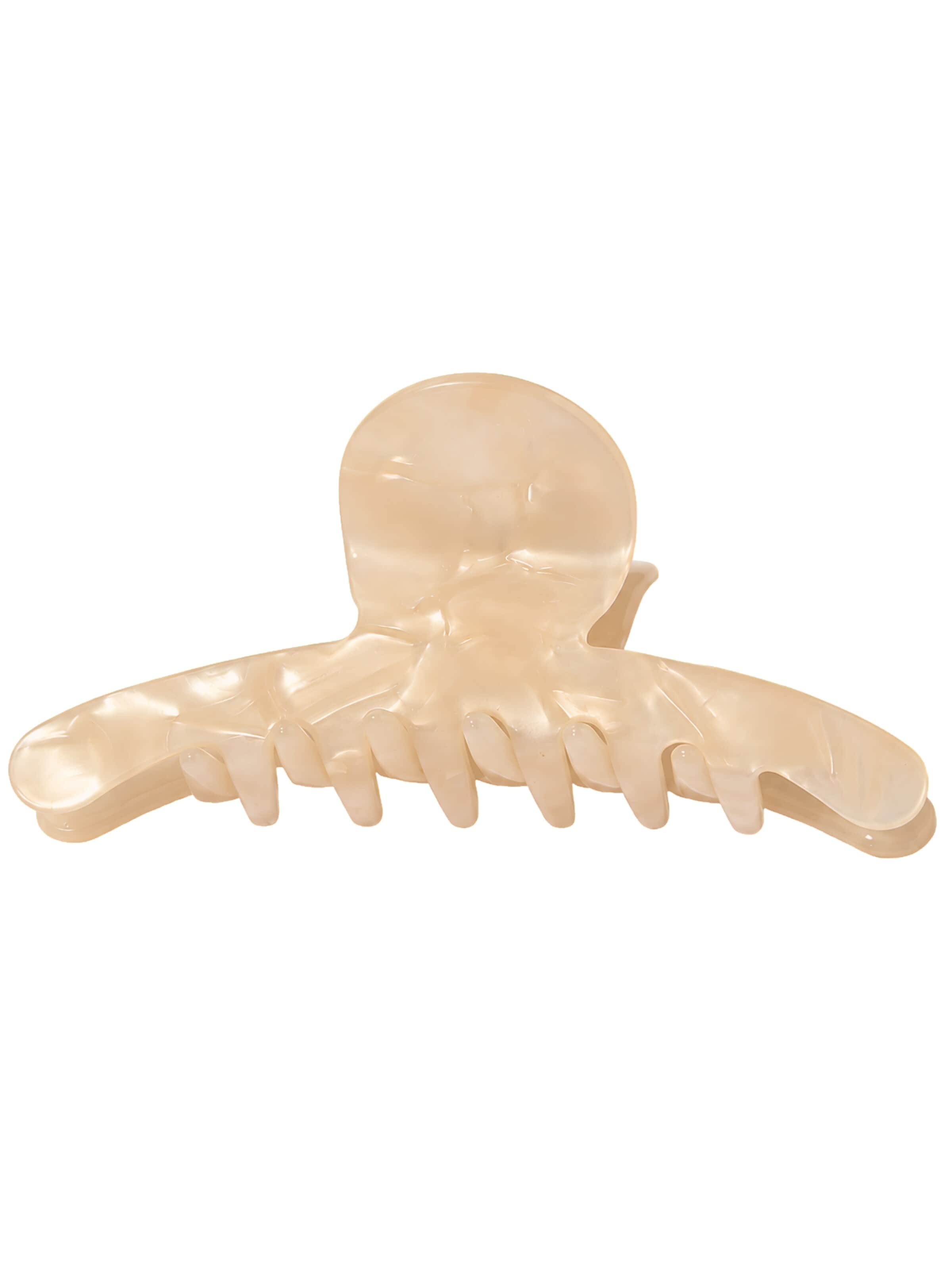 soho Hair accesoires Šperky do vlasů 'Haylen Hair Claw - Beige' ve velikosti 11 cm x 8 cm x 2cm - béžová, Produkt