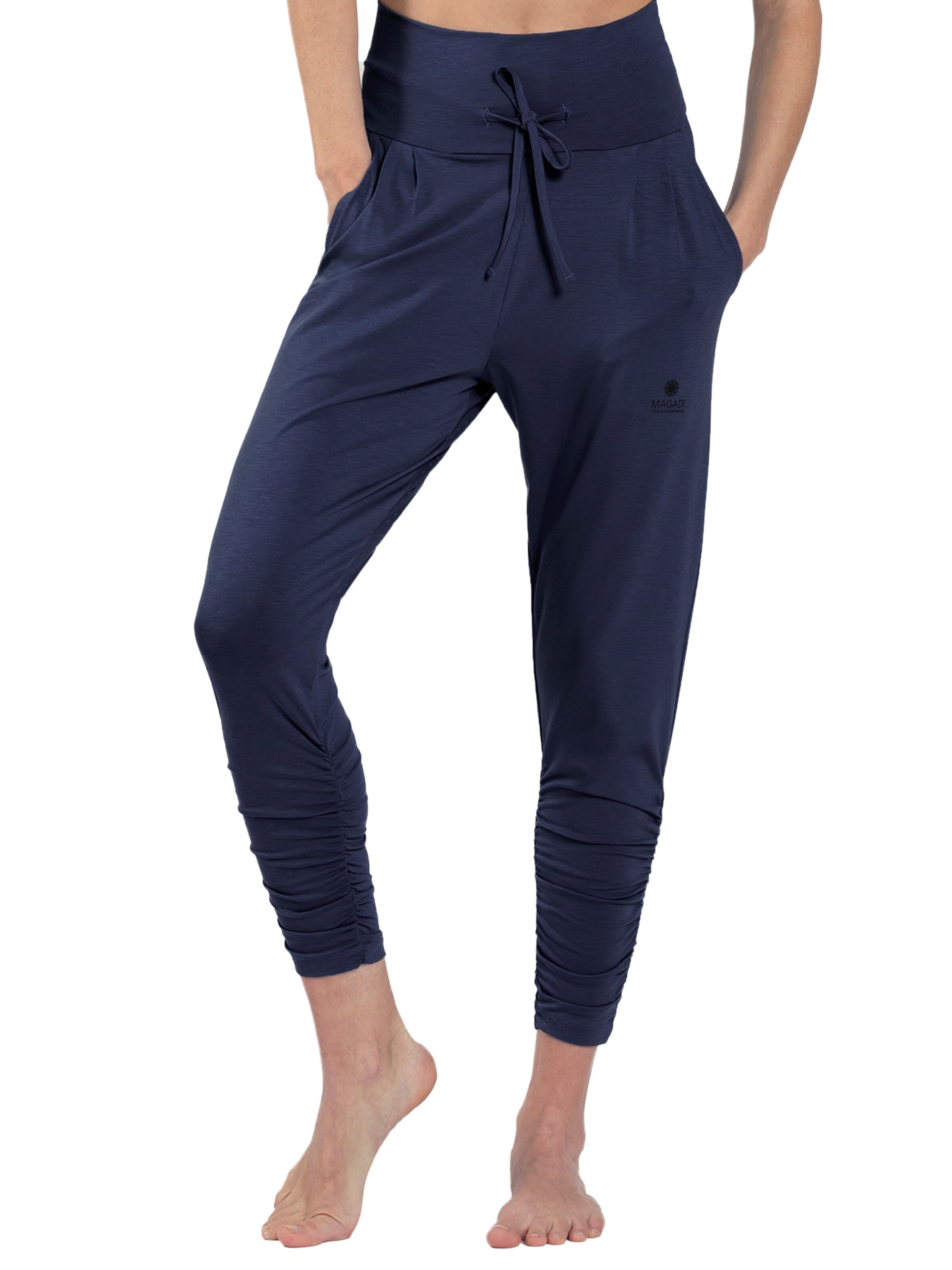 Magadi Regular Sporthose 'Francis'‌‌‌‌‌‌‌‌‌ in Blau: Vorderseite